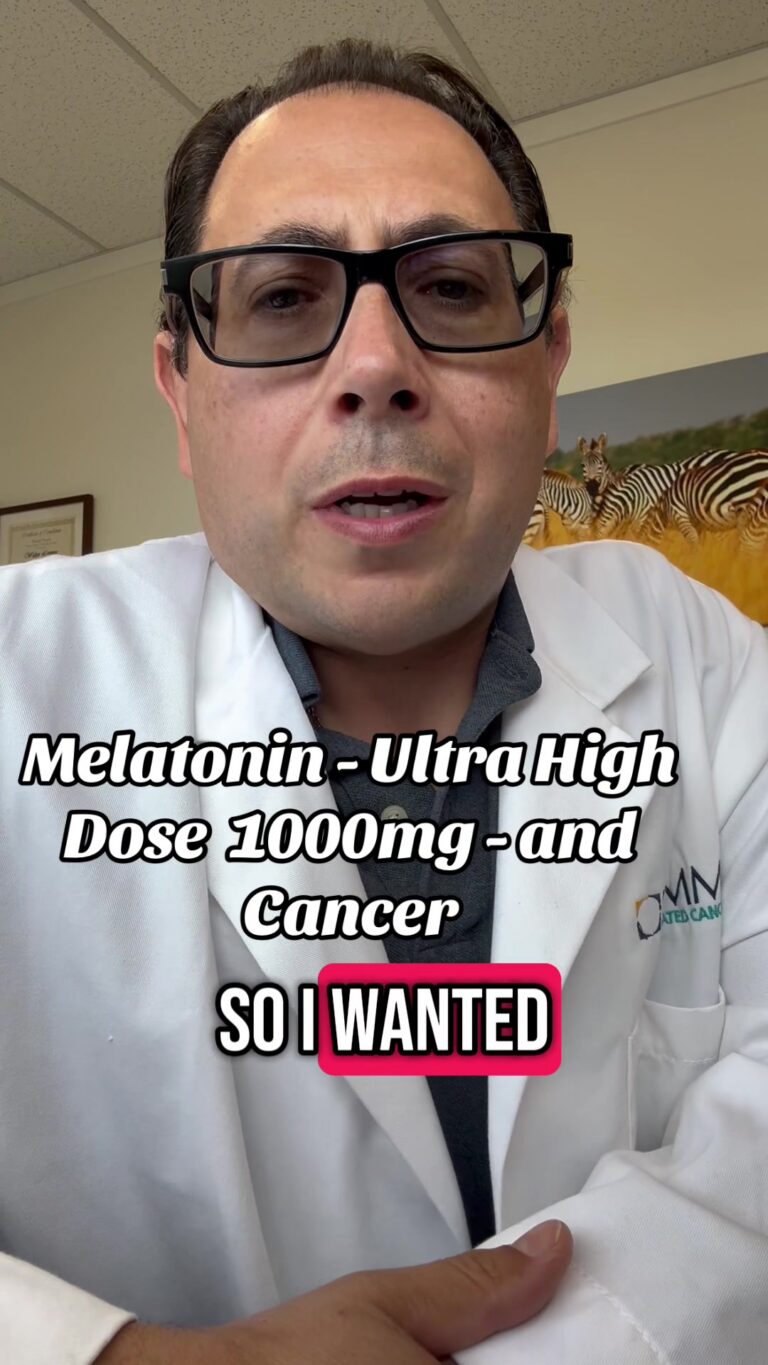 video cover: high dose melatonin in palliative cancer research