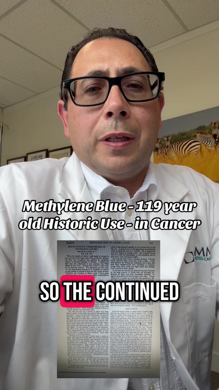 video cover: a 1909 report on methylene blue in cancer care