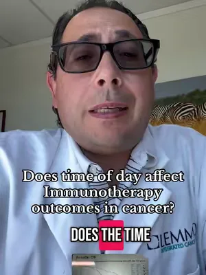 Time of day and immunotherapy research video cover: time of day and immunotherapy research