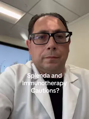 Sucralose and immunotherapy research video cover: sucralose and immunotherapy research