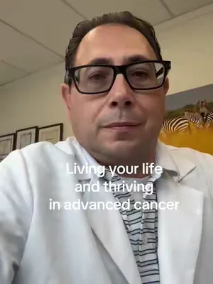 Living your life with advanced cancer video cover: living your life with advanced cancer