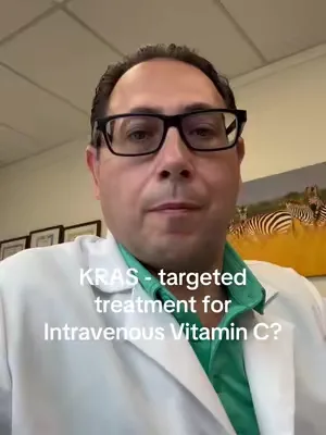 Vitamin C and KRAS-driven cancer research video cover: vitamin c and kras driven cancer research