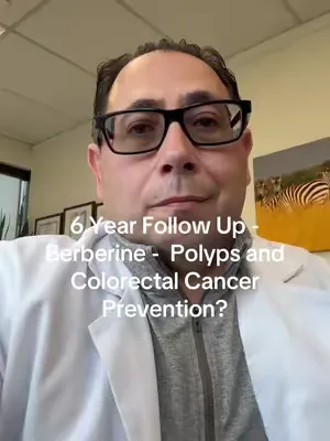 Long-term follow-up of berberine and colorectal polyps video cover: long term follow up of berberine and colorectal polyps