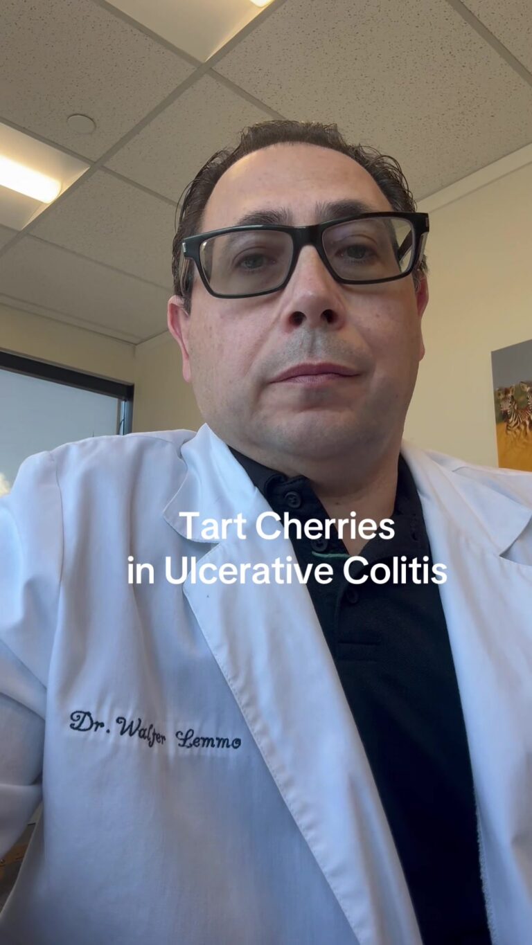 Tart cherry supplementation and ulcerative colitis research video cover: tart cherry supplementation and ulcerative colitis research