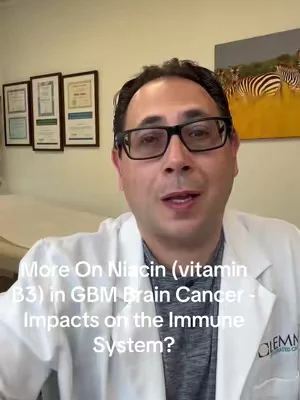 video cover: niacin and glioblastoma research