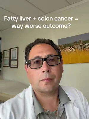 Fatty liver and colorectal cancer research video cover: fatty liver and colorectal cancer research