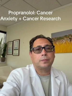 Propranolol, cancer anxiety and research video cover: propranolol, cancer anxiety and research
