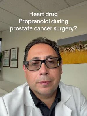 Propranolol around prostate cancer surgery video cover: propranolol around prostate cancer surgery
