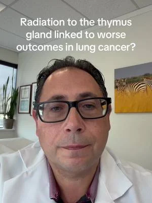 The thymus, radiation and lung cancer research video cover: the thymus, radiation and lung cancer research